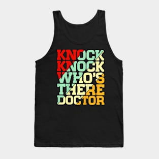 Who's There Doctor Tank Top